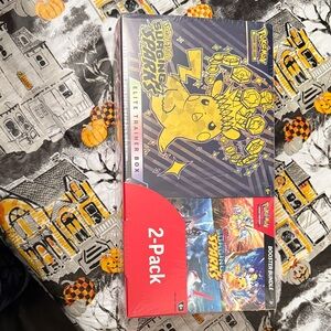 Pokemon Elite Trainer Box - Black, Yellow, and Red